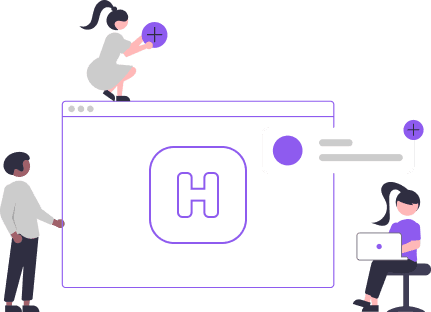 Office workers illustration